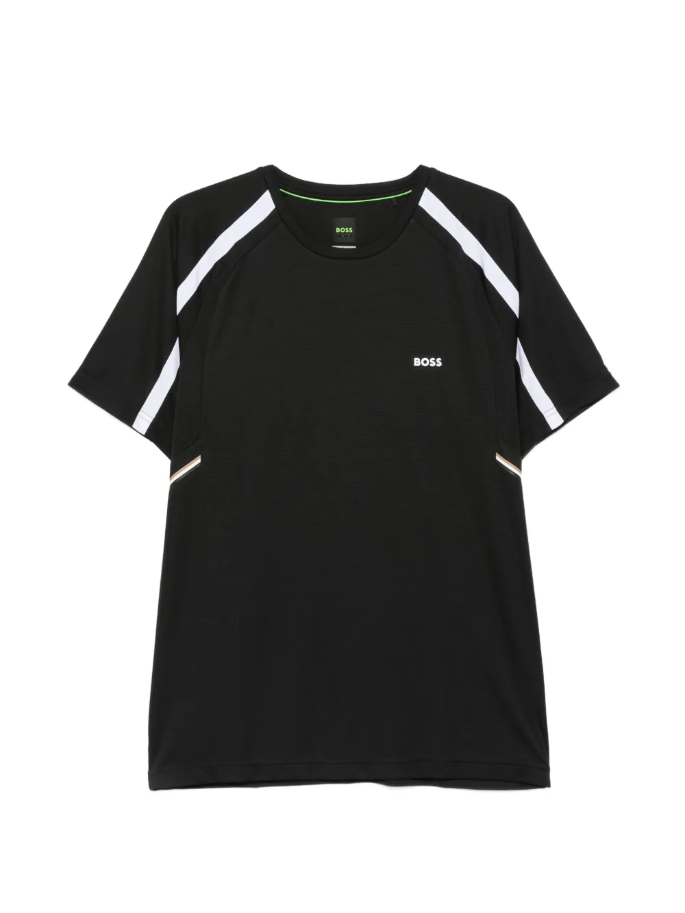 BOSS T-Shirt mit Logo-Print - Schwarz