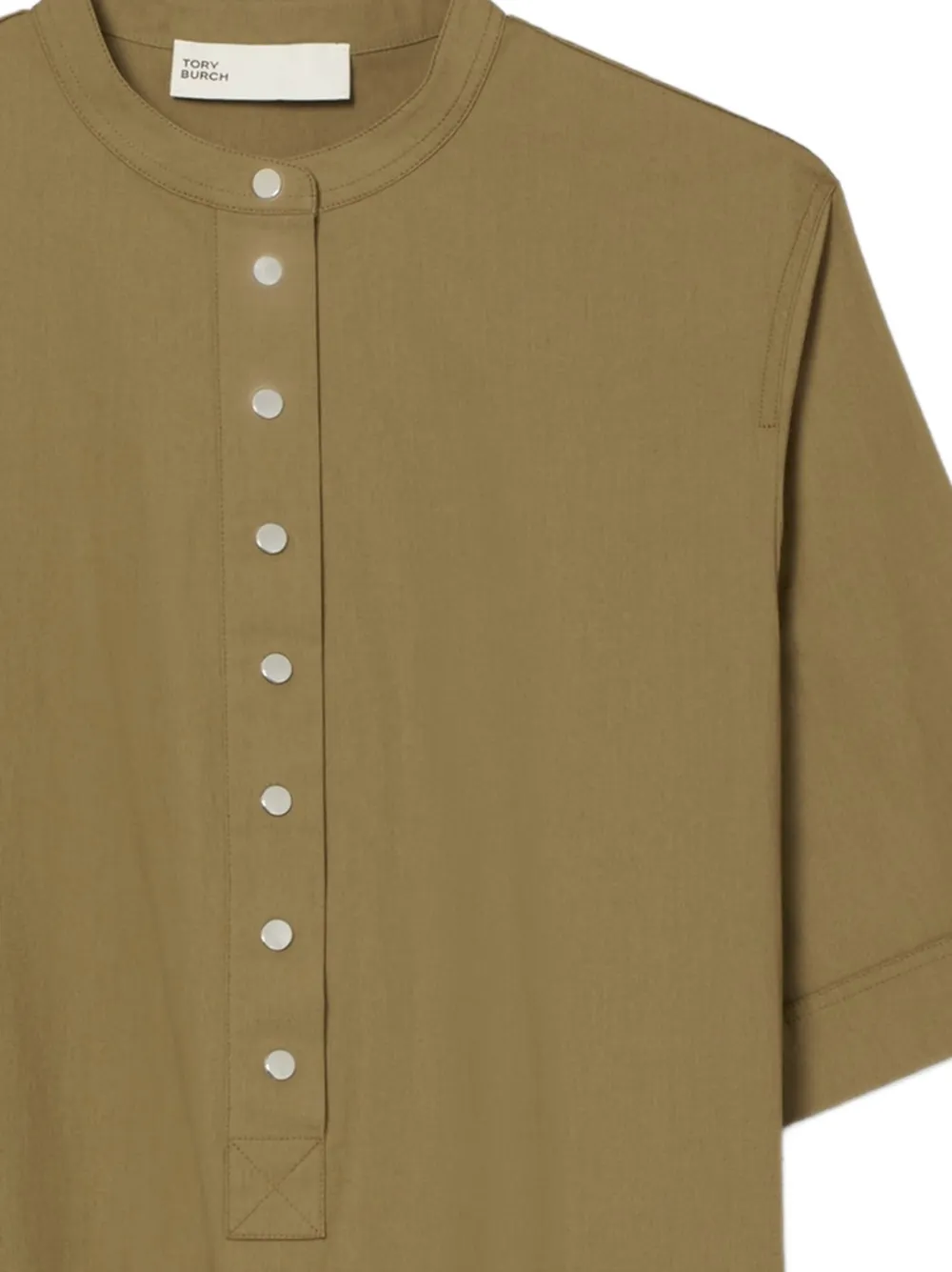 Tory Burch Popeline jurk Groen