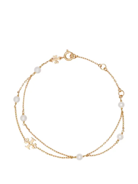 Tory Burch Moondance layered pearl bracelet