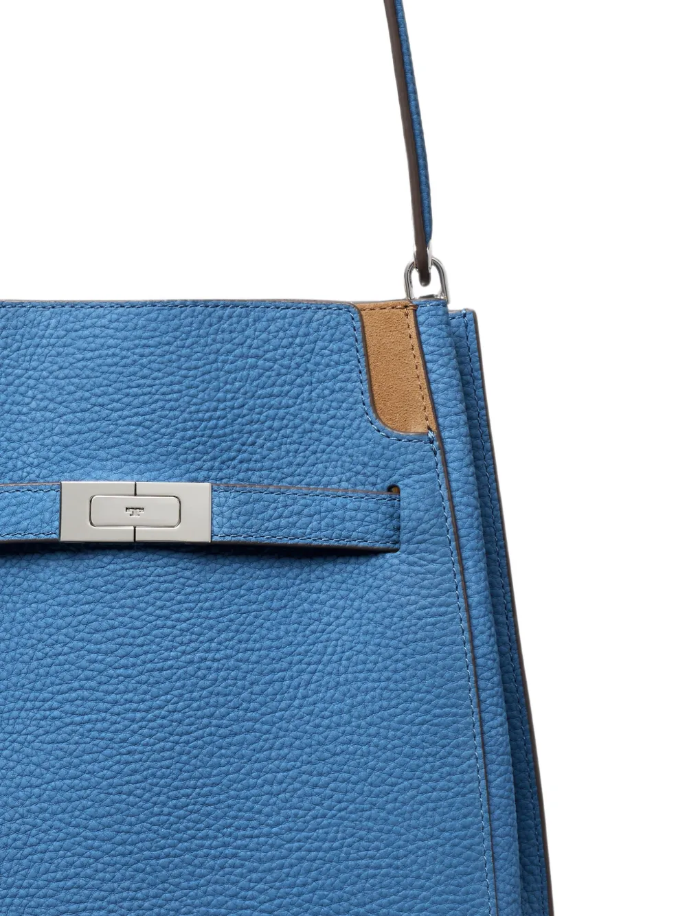 Tory Burch Lee Radziwill nubuck bucket-tas Blauw