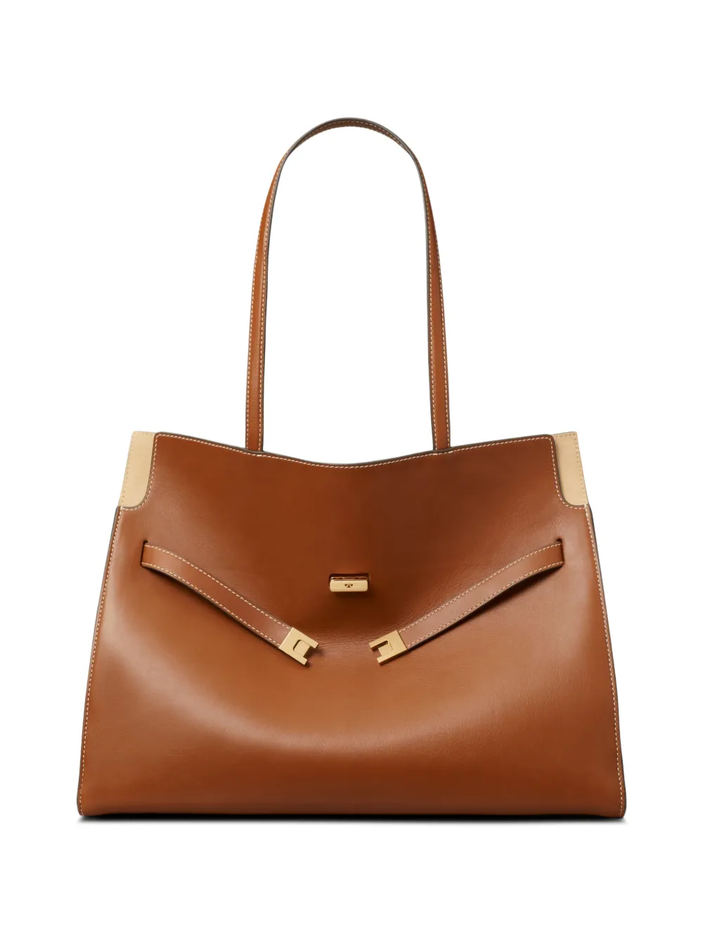 Tory Burch Lee Radziwill tote - Braun