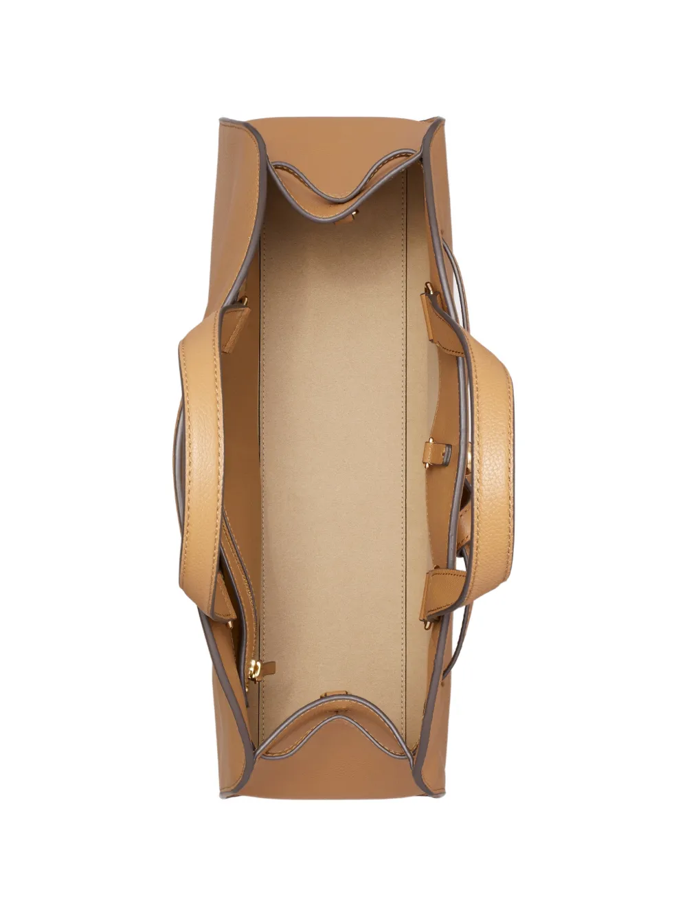 Tory Burch Romy Bauletto tas Beige