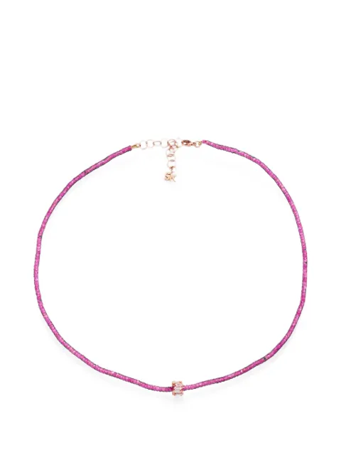 Suzanne Kalan Infinite spinel and diamond necklace