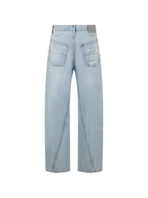 Balenciaga（バレンシアガ）メンズ ルーズフィットジーンズ - FARFETCH
