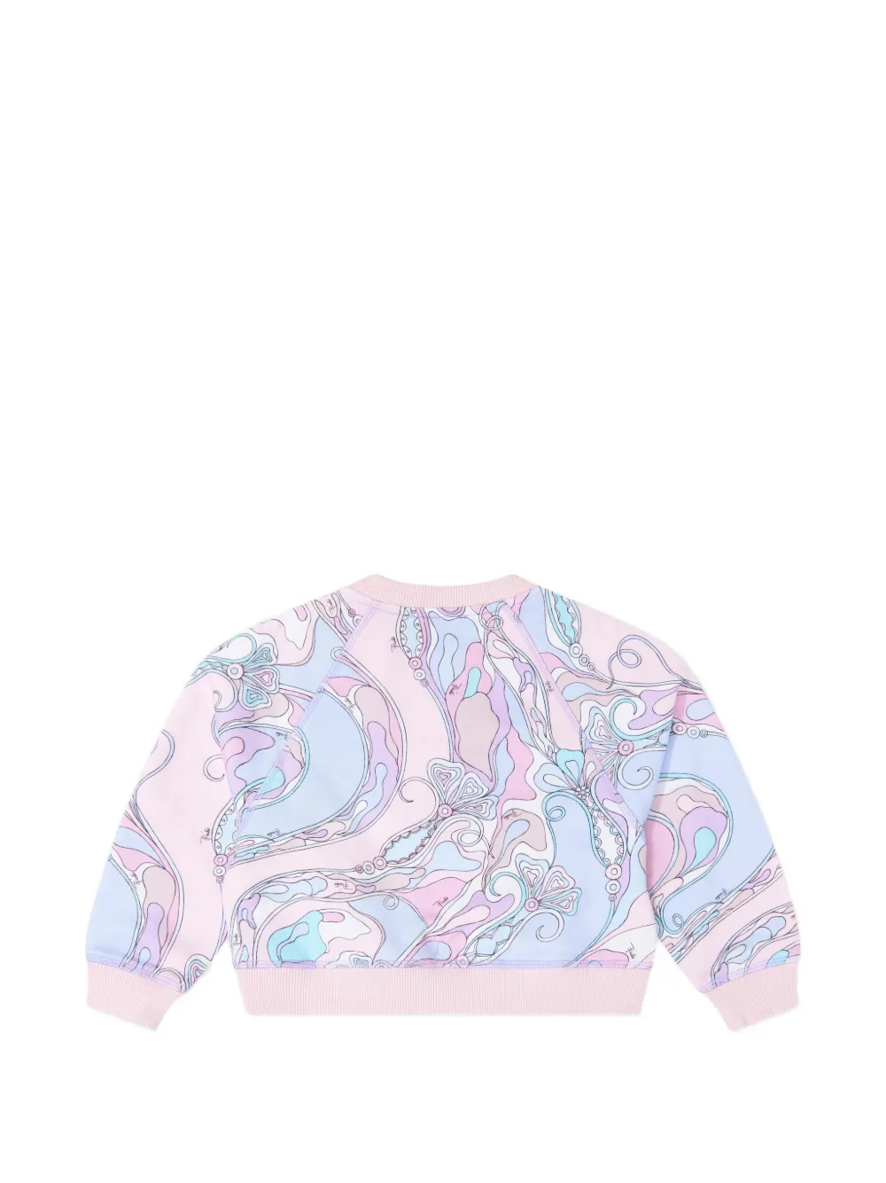 PUCCI Junior Trui met Iride-print Roze