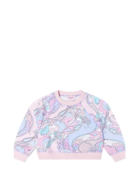 PUCCI Junior Iride-print sweater