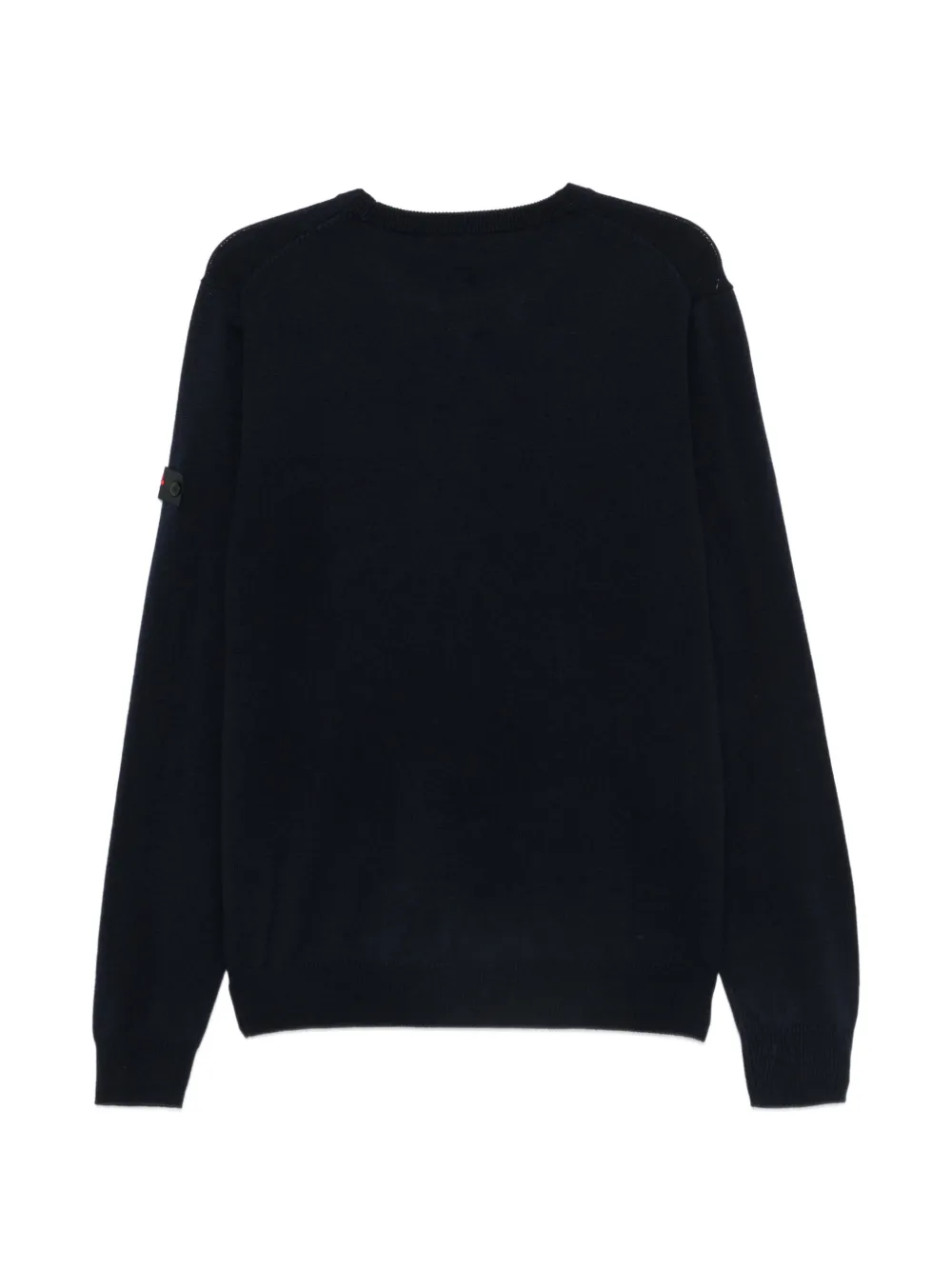 Peuterey Sweater met logopatch Blauw