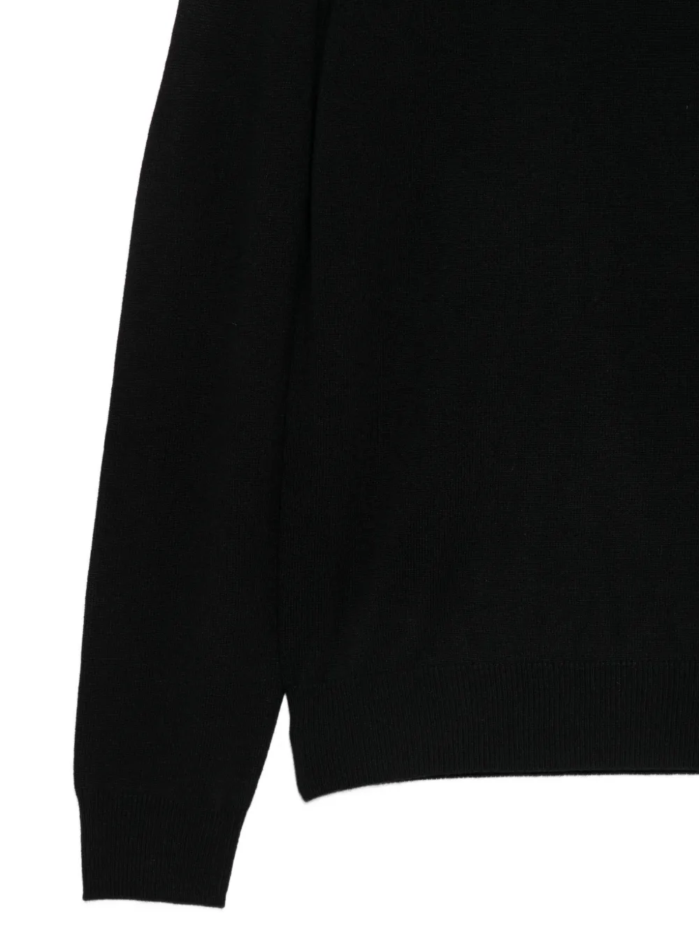 Peuterey New Marlon nc trui met ronde hals en logopatch Zwart