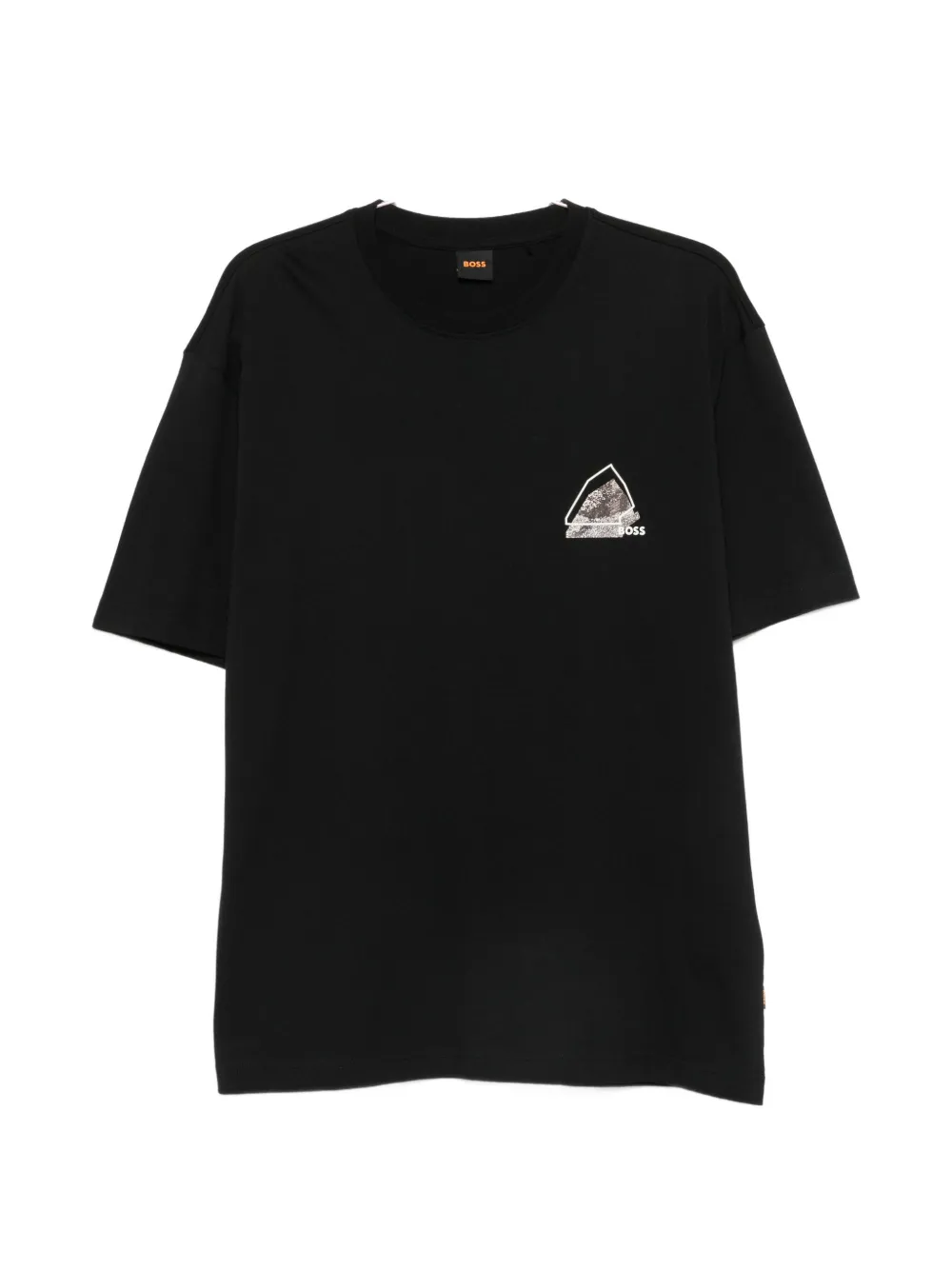 BOSS graphic-print T-shirt - Schwarz