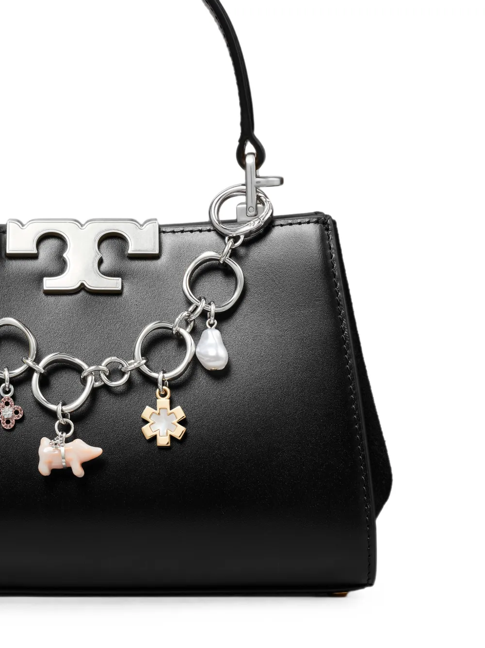 Tory Burch Tassenketting met meerdere bedels Zilver
