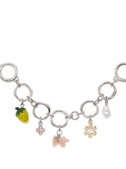 Tory Burch multi-charm bag chain 
