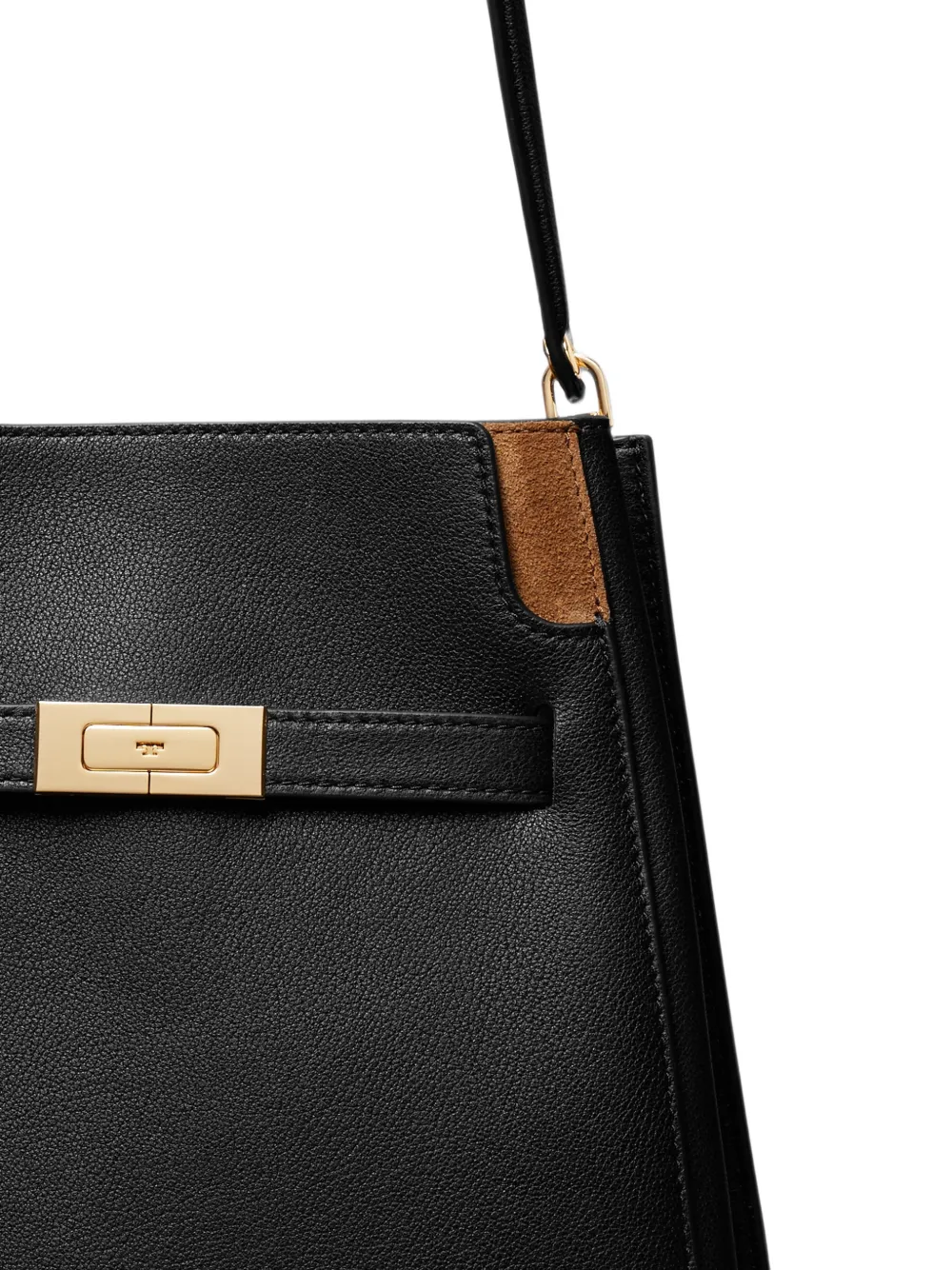 Tory Burch Lee Radziwill bucket-tas Zwart