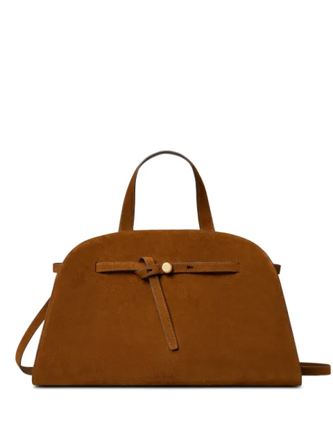Tory Burch Romy suede Bauletto tote bag