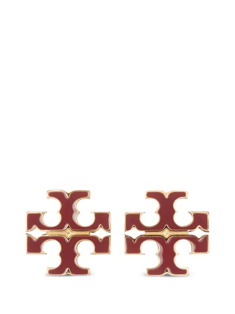 Tory Burch small Icon enamel stud earrings