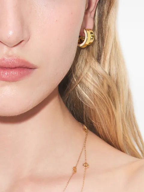Tory Burch Icon enamel double ring