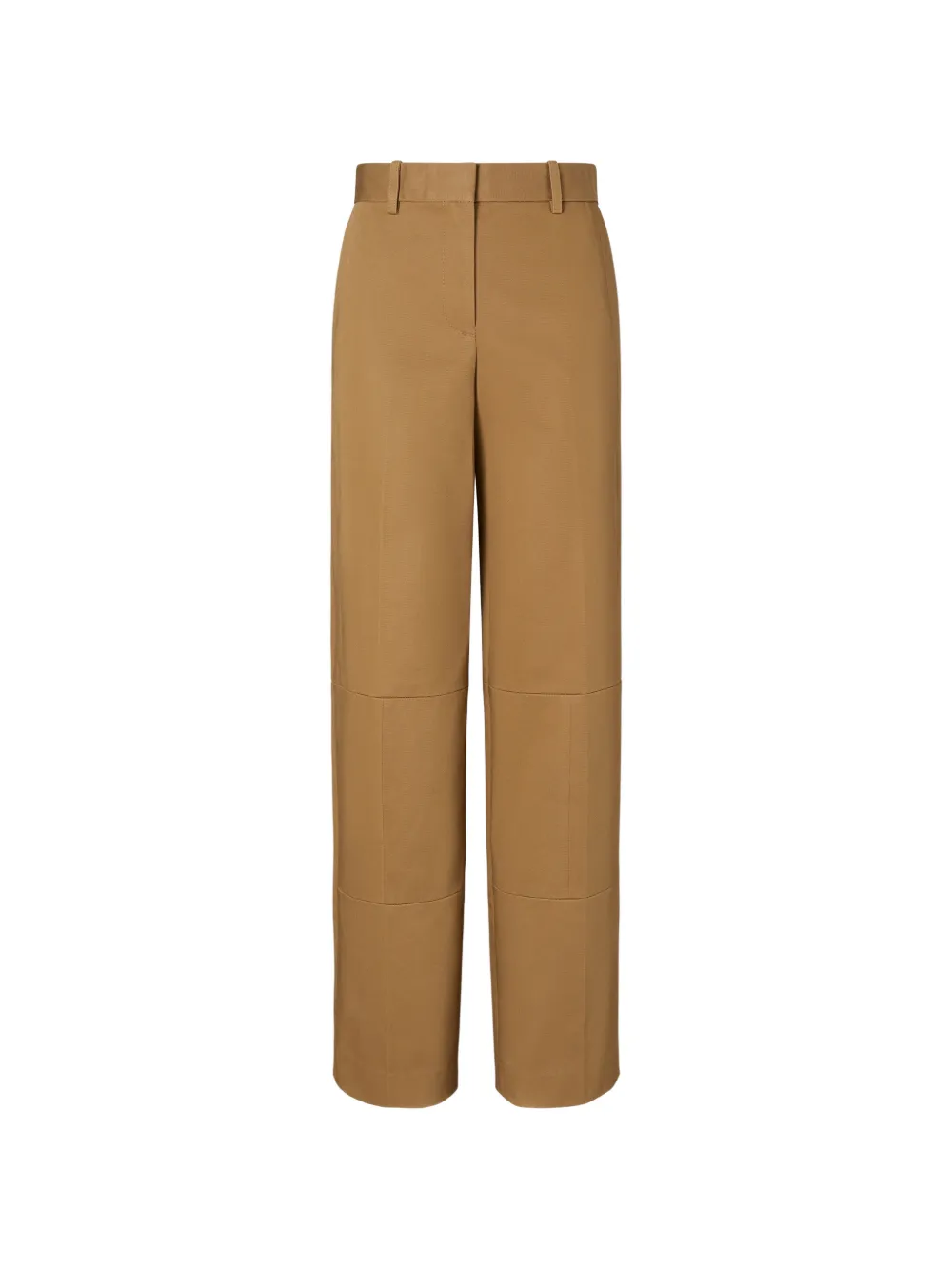 Tory Burch wide-leg cotton pants - Braun