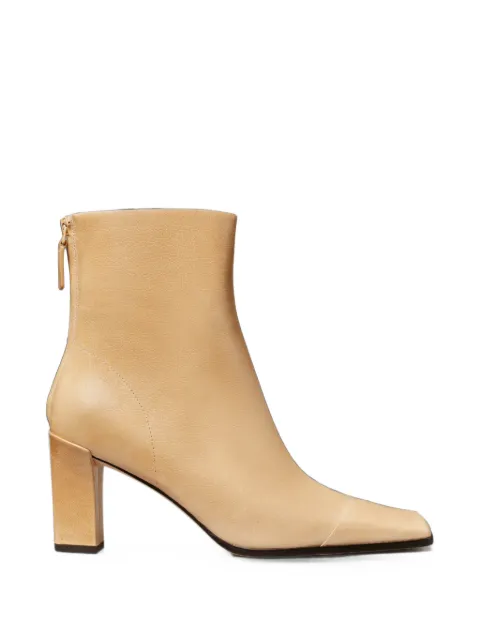 Tory Burch asymmetric cap-toe ankle boots