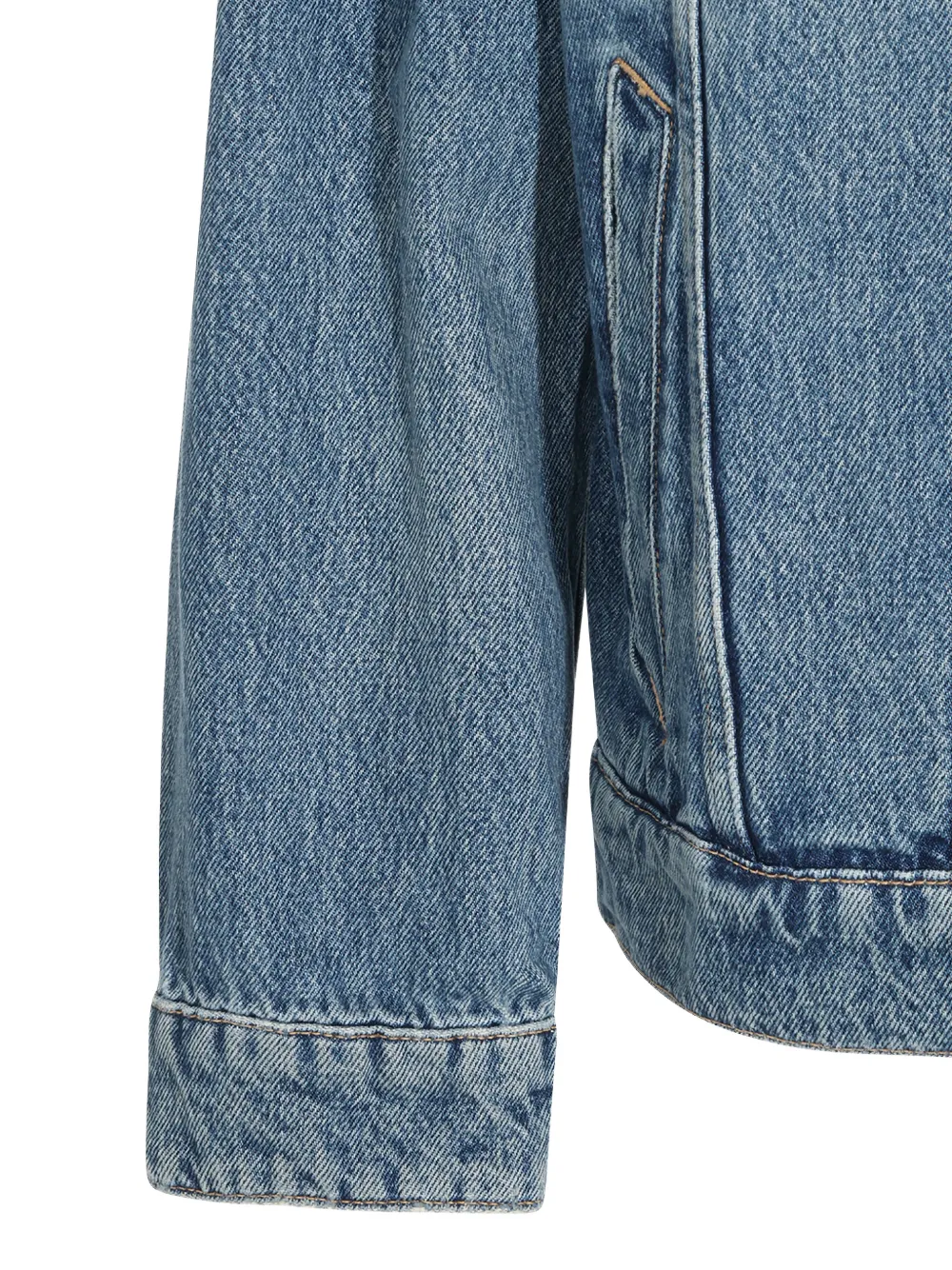 rag & bone Denim jack Blauw