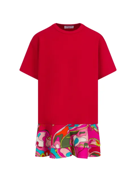 PUCCI Junior Marmo-print casual dress