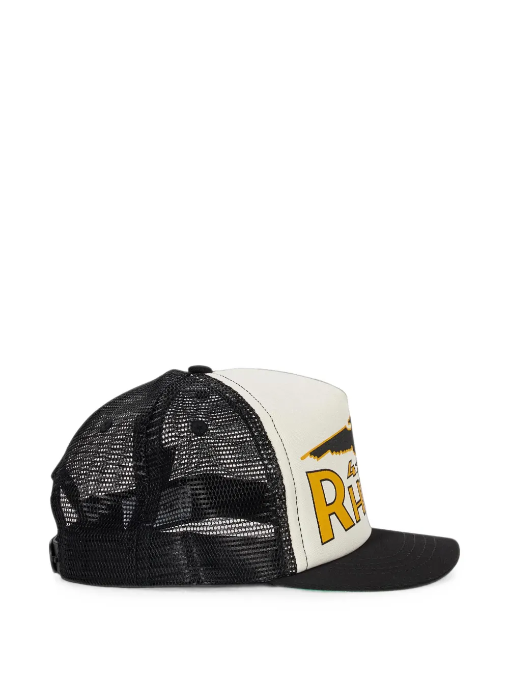 RHUDE Pet met mesh vlak Zwart