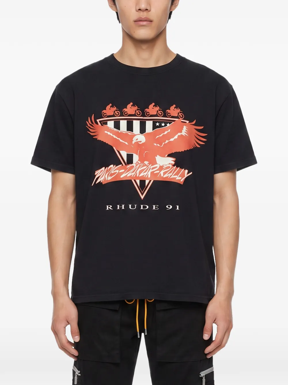 RHUDE graphic-print T-shirt - Nero