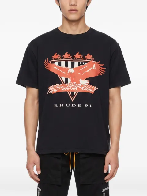 RHUDE graphic-print T-shirt