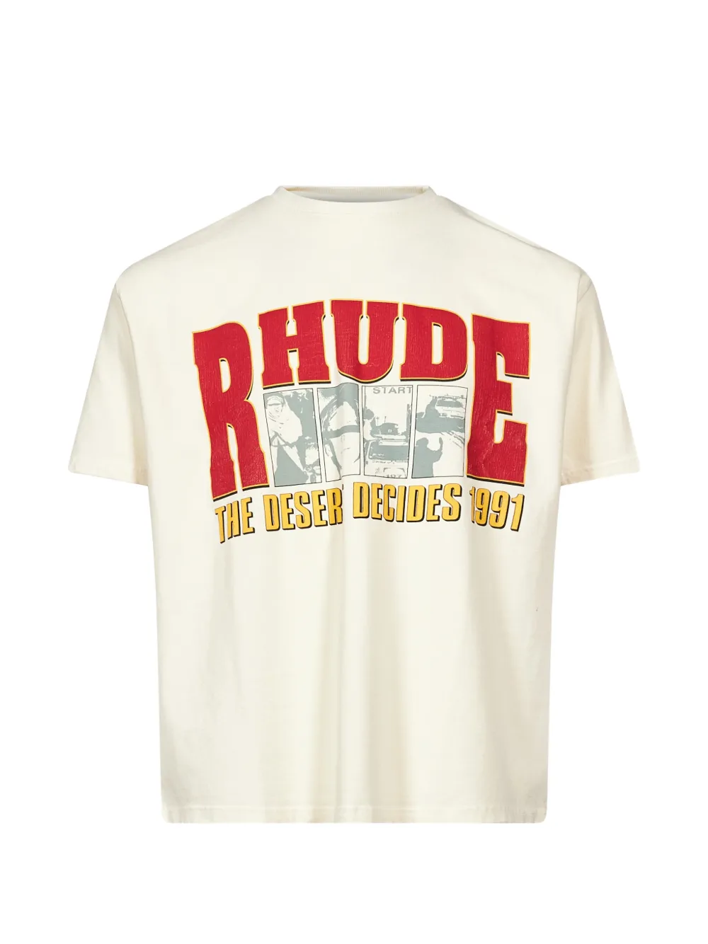 RHUDE graphic-print cotton T-shirt