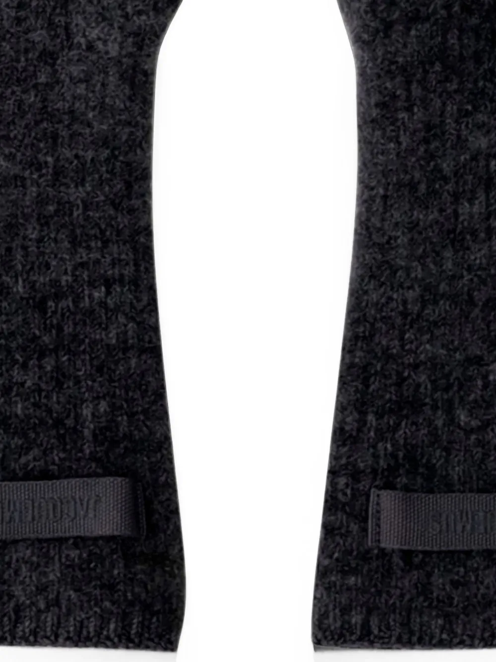 Jacquemus Gebreide handschoenen Zwart
