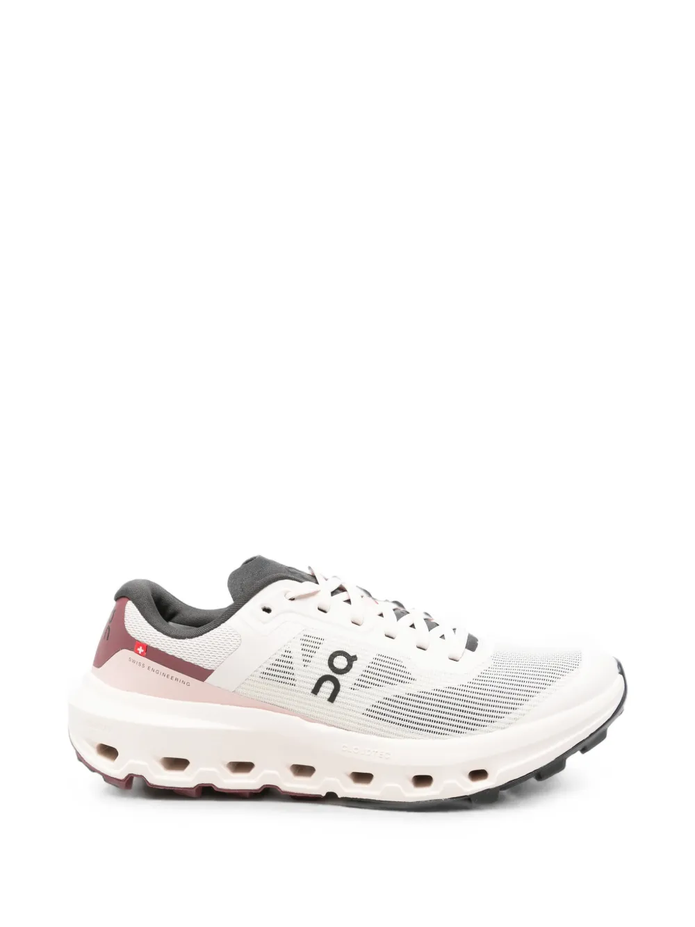 On Cloudvista logo-print panelled sneakers - Weiß