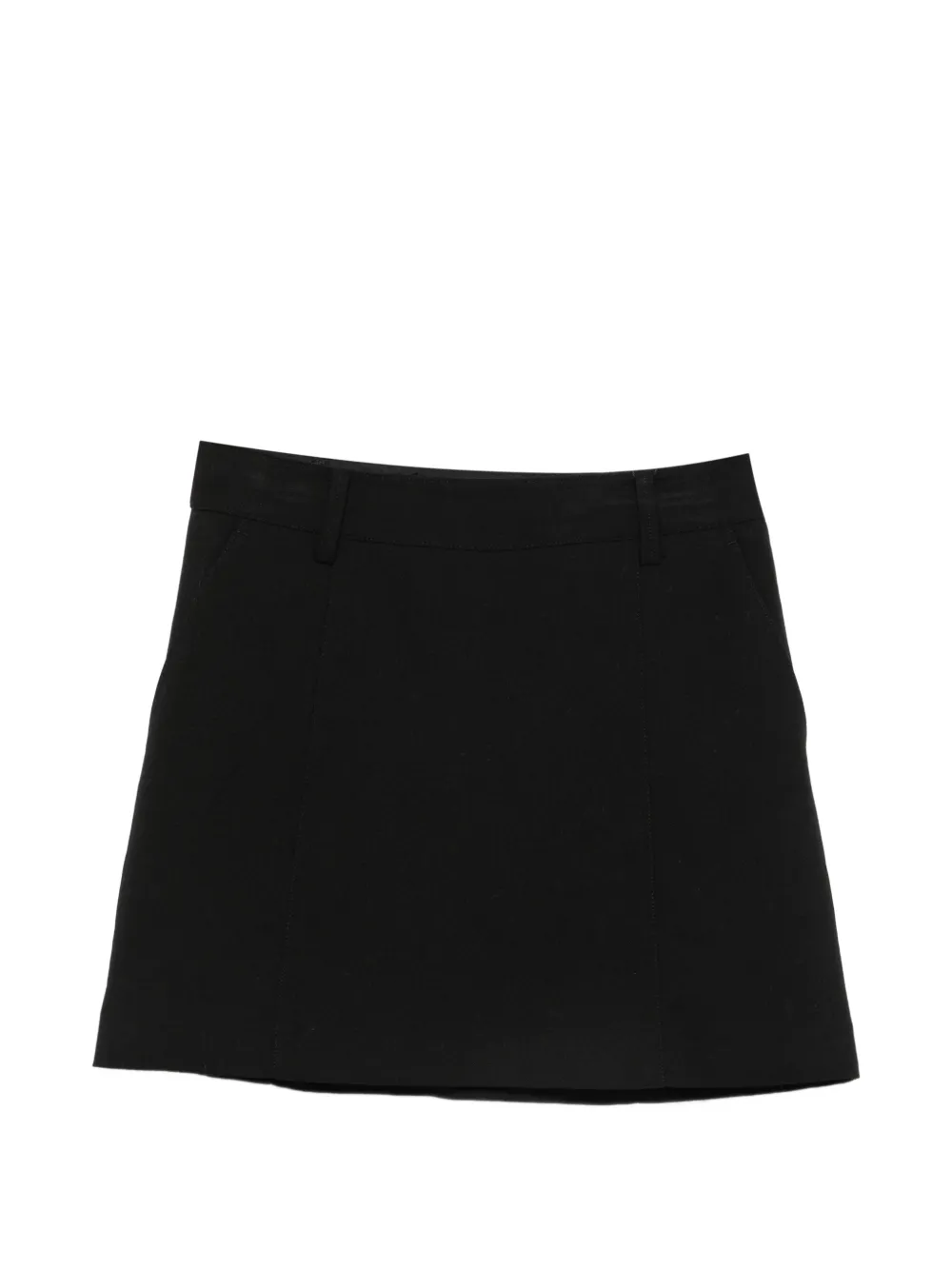 DUNST A-line mini skirt - Nero