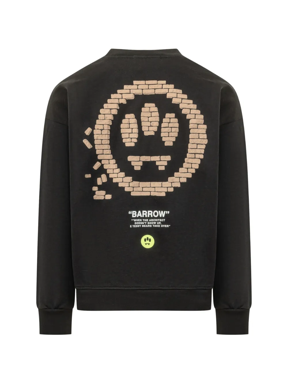 BARROW Sweater met print Zwart