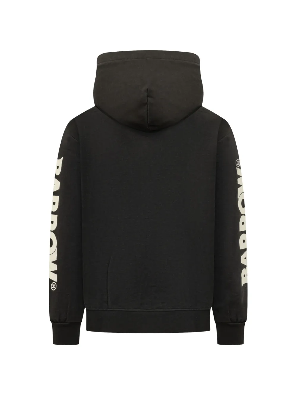 BARROW Hoodie met logoprint Zwart