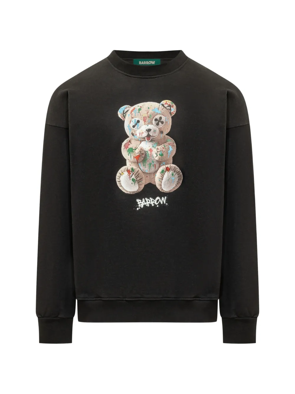 BARROW sudadera con estampado Teddy Bear | negro | Image 1