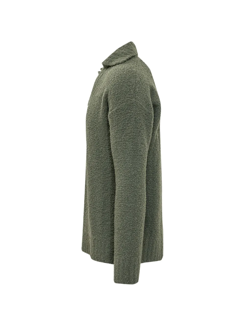Laneus Sweater met polokraag Groen