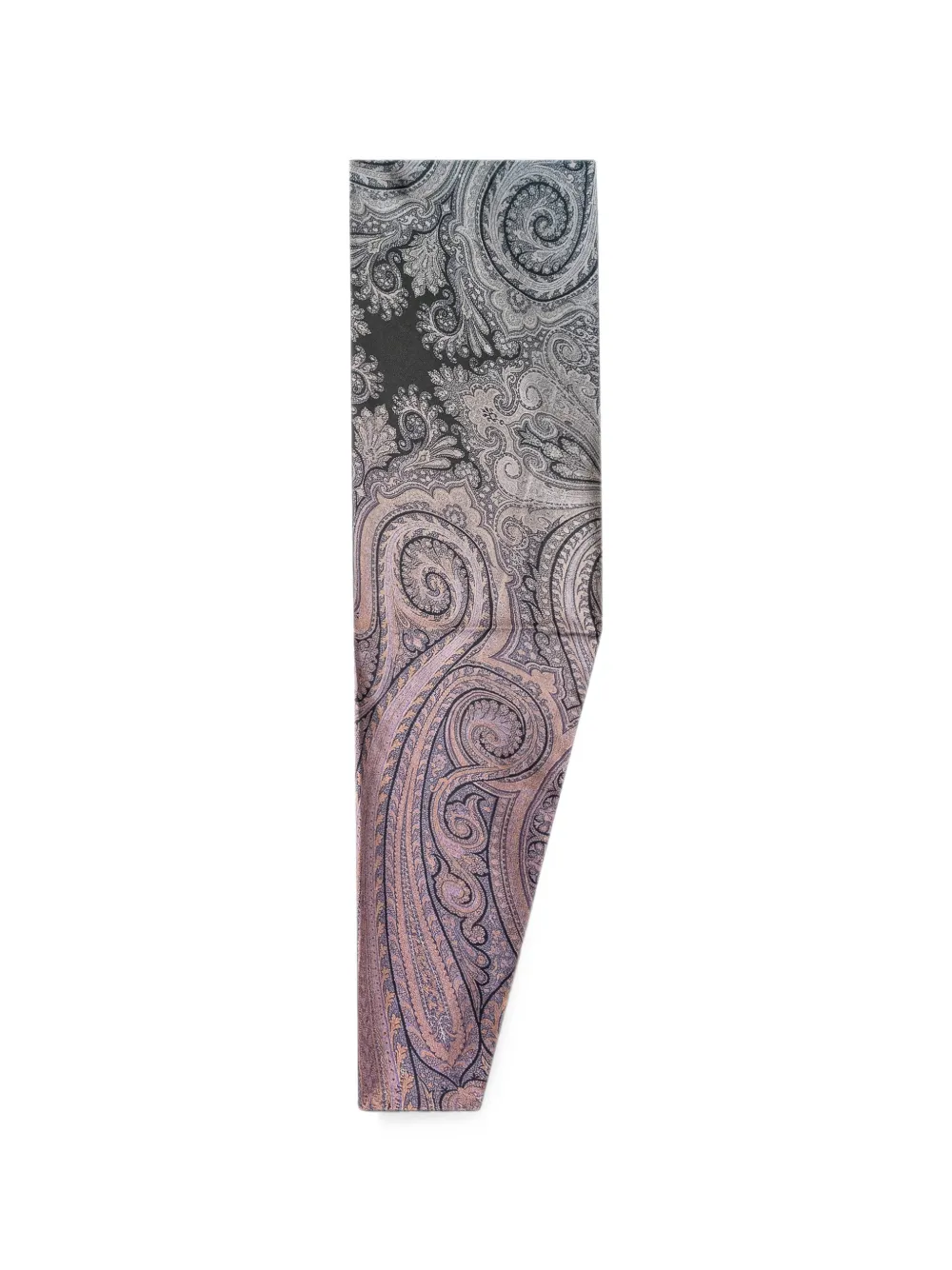 Pierre-Louis Mascia paisley-print silk scarf - Grau