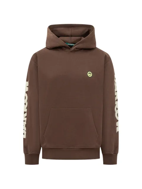 BARROW logo-print cotton hoodie