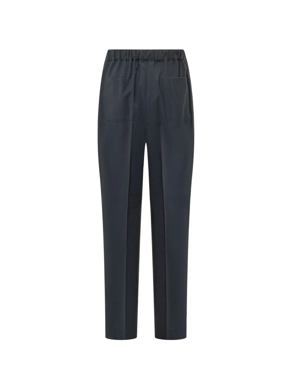 Laneus Plooibroek met toelopende pijpen Blauw