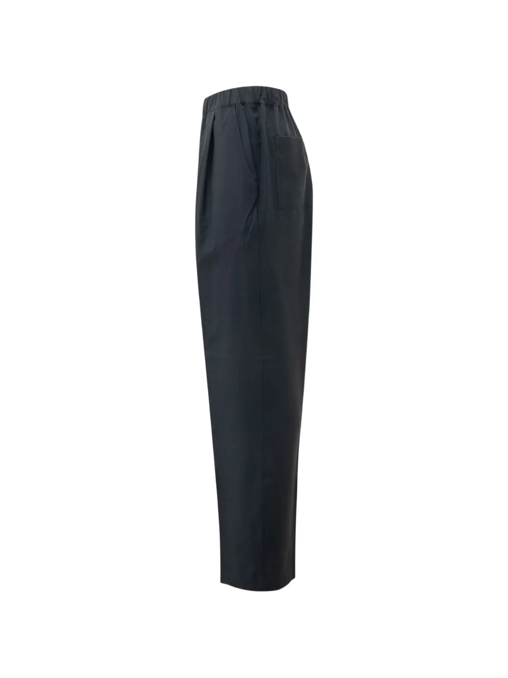 Laneus Plooibroek met toelopende pijpen Blauw