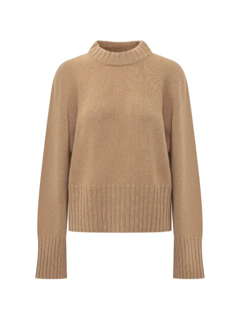 Laneus ribbed-trim boxy-fit sweater