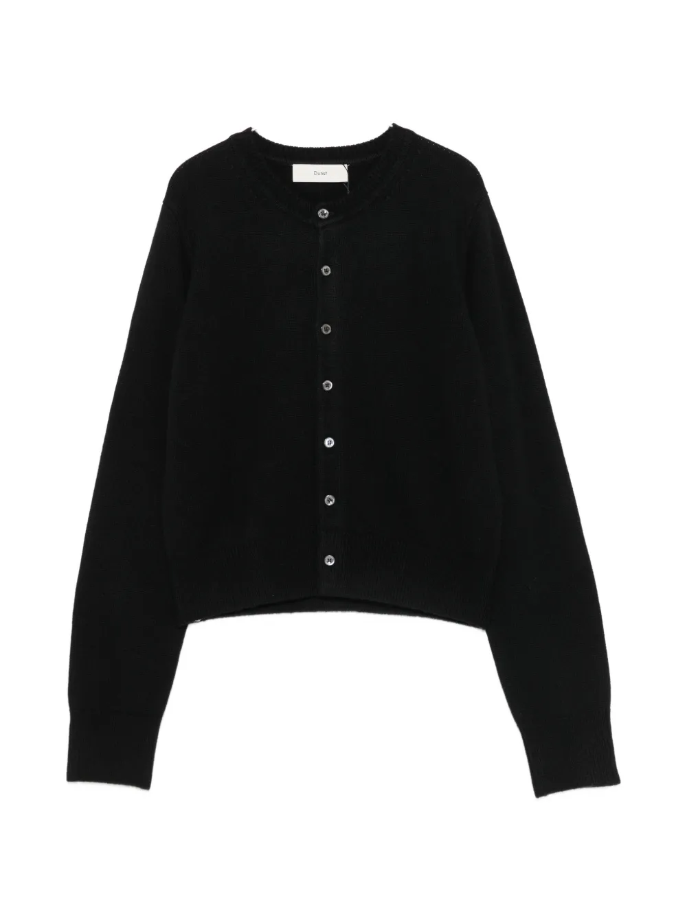 DUNST button-up cardigan - Schwarz