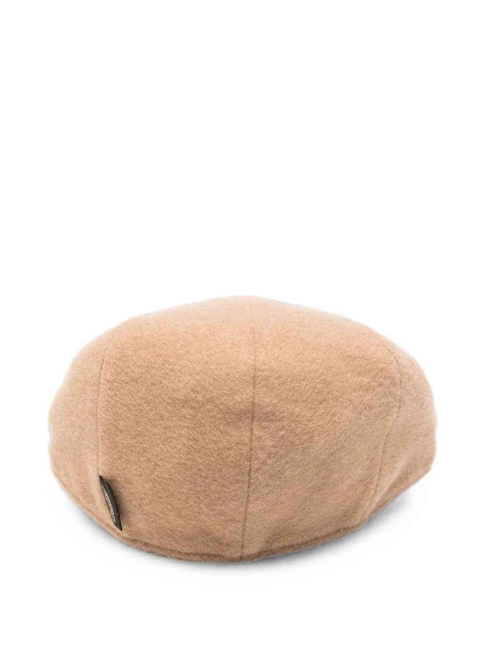 Borsalino Parigi hoed met logo-patch Beige