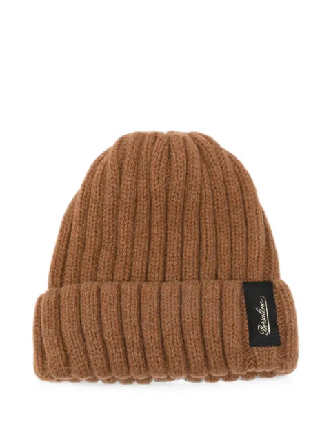 Borsalino Hill ribbed-knit beanie hat