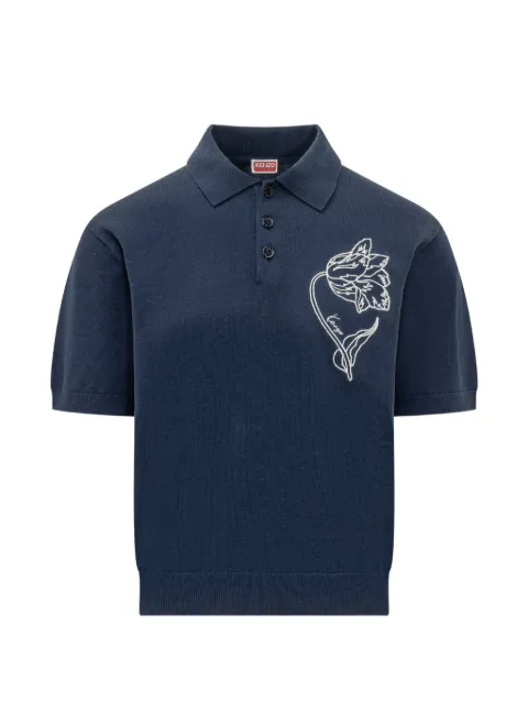 Kenzo polo Tulip de manga corta