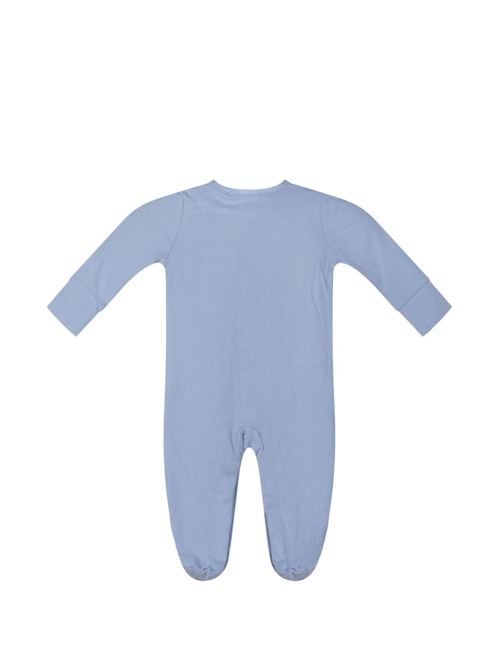 guess kids teddy bear-embroidered babygrow Blauw