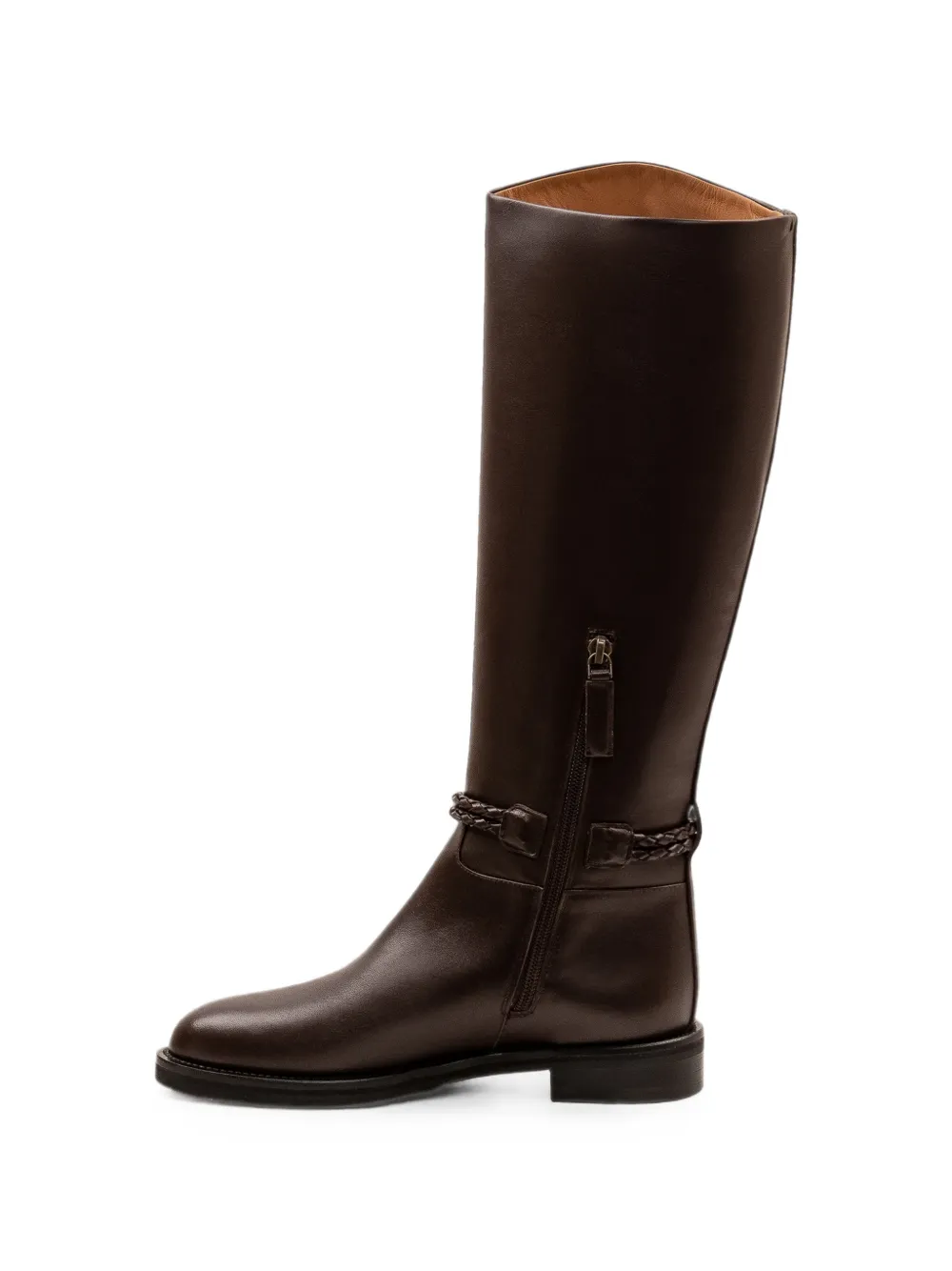 Roberto Festa braided buckle-detail boots Bruin