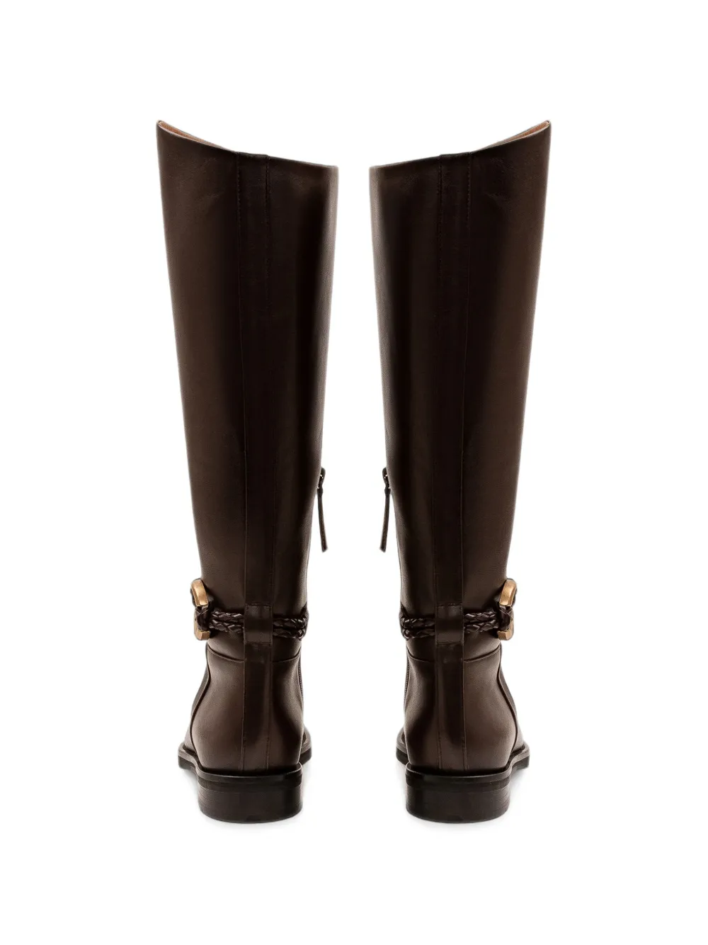 Roberto Festa braided buckle-detail boots Bruin