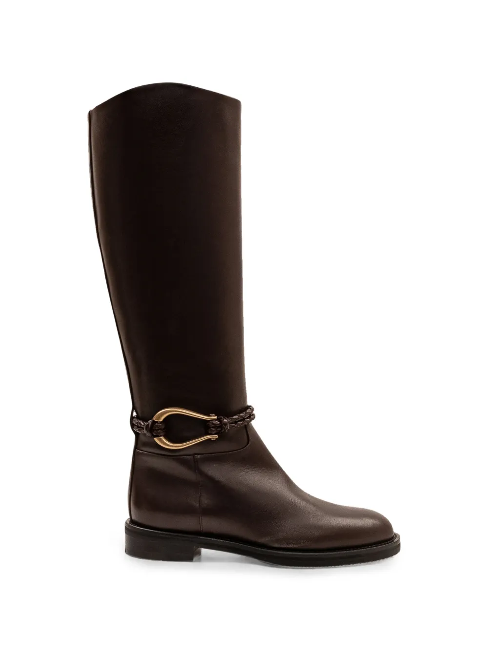 Roberto Festa braided buckle-detail boots Bruin