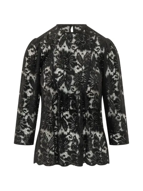 LE SULLY STUDIO floral-lace blouse