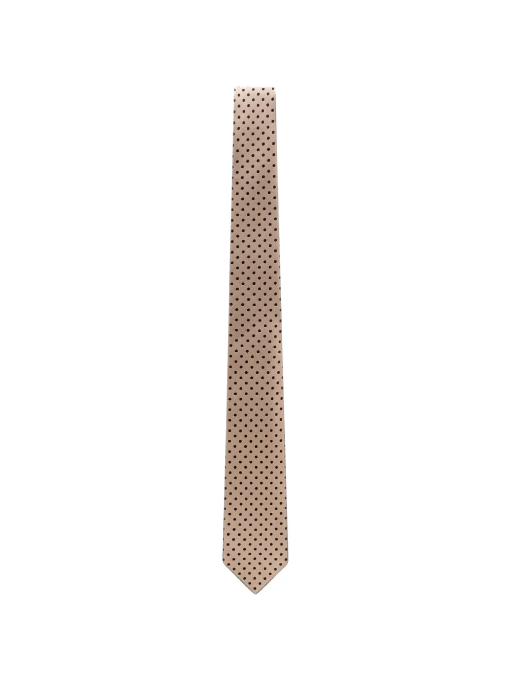 TOM FORD micro-check tie - Toni neutri