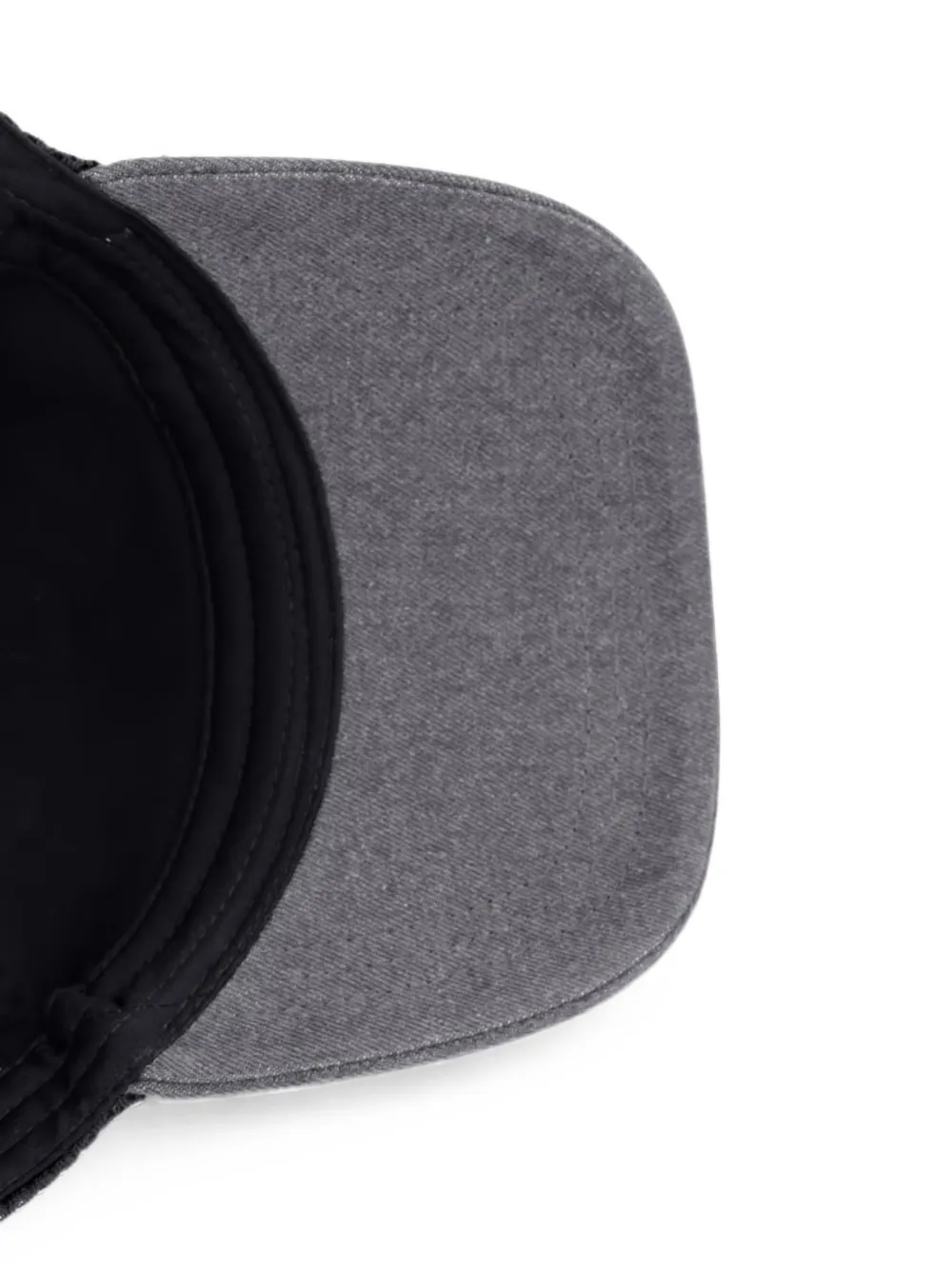 Karl Lagerfeld Jeans Pet met mesh vlak en logopatch Grijs